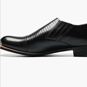 STACY ADAMS MADISON CAP TOE SLIP ON MRNS SHOES